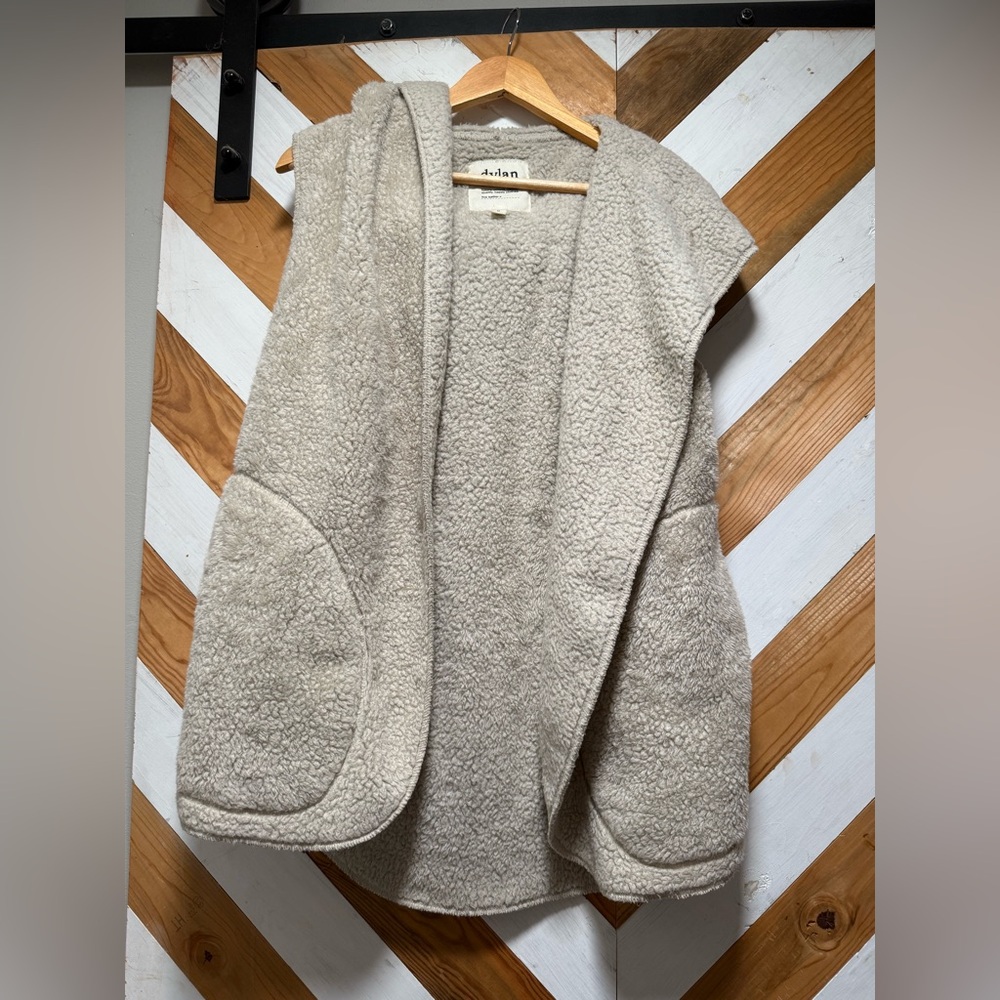 Dylan Hooded Sherpa Vest
